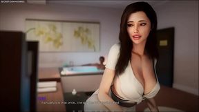 Sexy StepMom's Therapeutic Massage for Her Guest - Desirium 3D MILFMassage