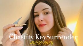 Chastity Key Surrender: AUDIO ONLY