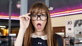 Cute Alex Blake and Marley Brinx at shopping scene
