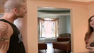 Big Boobed beauty Swallows a Cum Load After a Hardcore Screwed
