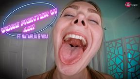 Vore Fighter VI! Ft Natahlia & Vika - 4K