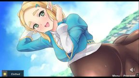 legend of the spirit orbs [zelda hentai game parody pornplay ] ep.3 happy ending with zelda pregnant