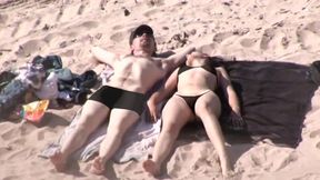 beach voyeur. good girl gives head, rides and swallows