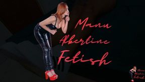 Foot worship, by Olivia Mattos and Slave Robbit, (cam by Manu) FULL HD