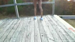 Amari Public Masturbation at an Abandoned Ski Lift