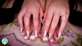 Glistening Fingers Ft Princess Onyx Kim - 4K