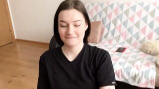 Super Sexy end date, freaky skank into pantyhose invited for a ball sucking off - Olivia Moore