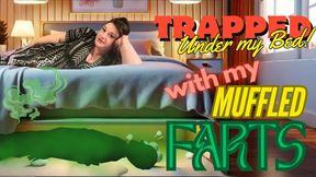 Trapped Under My Bed with my Powerful Muffled Farts by Bootyful Bella Blast - Audio Only