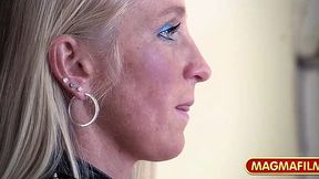 Nasty German MILF Takes Two in Her Tight Ass!