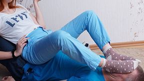 Tall 18 yo ginger girl gives pleasure to man being in charge, g490x (slide show) 2160p