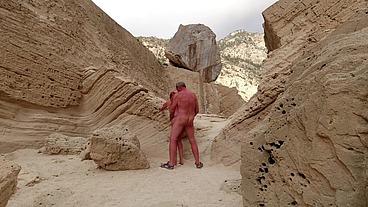 Sex, cum and pissing in an Ibiza quarry