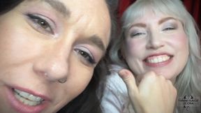 Squish The Little Bug - Verronica Kerei And Sinn Sage Double Giantess Domination With Ass Crushing, Tit Crushing And Vore Tease MOBILE