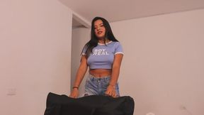 PARTE 1 mi hermanstra llega de viaje y la recibo