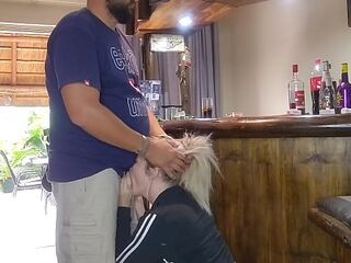 Woman wil always cheat cute blonde lifting her skirt for a quickie
