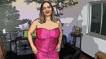 DP em anime com Marcela Ferraz