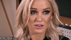 Horny Guy Begs Wife's Hairy MILF Friend for Anal!