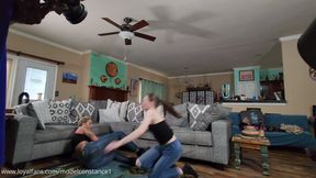 BTS Video of Cat Burglars Leave the House in Handcuffs