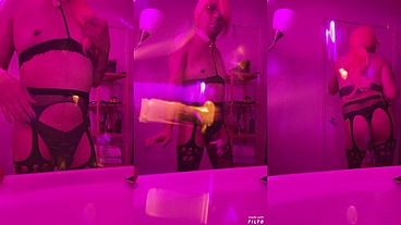 Sissyamarak - Chastity Dancing in Lingerie