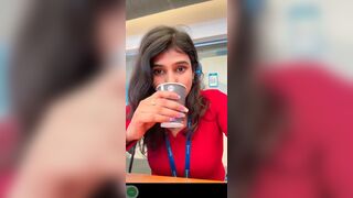 Indian Girl Chinmayee Sahoo Desi Dress Change Secretly captured by boyfriend