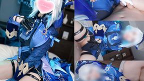Genshin Impact's Furiina&#x626E;&#x6F14;&#x7740;Femdom Milking&#x5728;&#x7C97;&#x66B4;&#x6027;&#x4EA4;&#x4E2D;