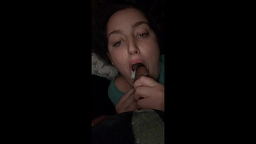 Barracks Bunny lets me bust in her mouth after the club, then again in the morning