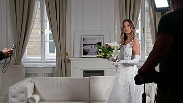 Bride To Be Rebecca Volpetti Enjoys Anal Fucking From Hung Photographer's Assistant