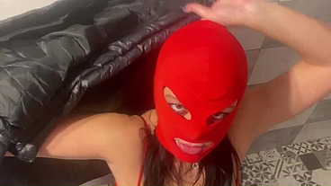 My friends wife want to be fucked very deep while her husband is in the closet