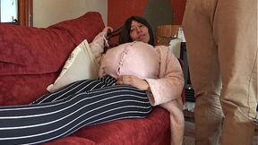 Horny&#x1F975; preggy stepsis wants stepson to fill her fuzzy pussy&#x270C; with cum