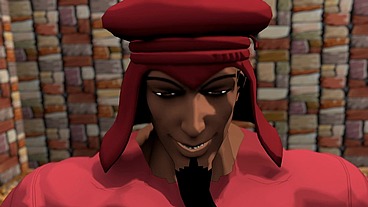 Chun Lia vs Rashidii in Sex Fighter 3d HD
