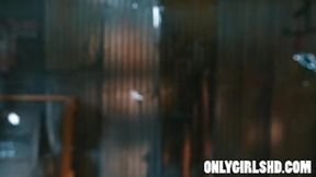 Raunchy Raw Lesbians Rumble & Rough-Ride for Dominant Dick&#x1F32D;-Sucking Orgasm&#x1F4A6;