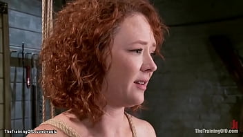 Fetish-bound, whip-craved, anal👌-enslaved Audrey Hollander's helpless, sweaty, sex-slave surrender