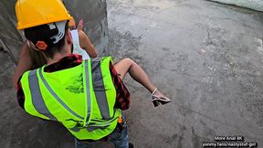I gladly submit to rough construction worker's unbridled lust, surrendering my posterior to his primal urges