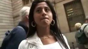 Gorgeous amateur Indian babe picked up on the street