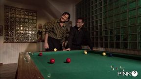 A pool table, two dicks, and a vagina&#x1F32E;&#xFE0F;
