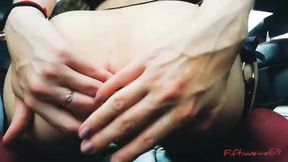 anal fisting and prolapse in the car