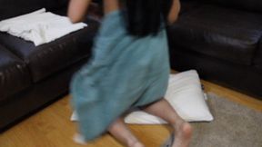 Blu Topaz gets her ass spanked!