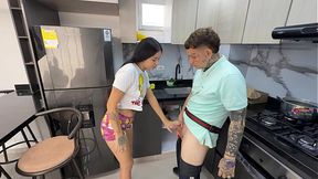 My cuckold husband hires an apprentice plumber and he takes advantage of the fact that he's out to work, and we end up having the best sex of our lives