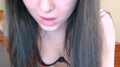 Beautiful Brunette Girl Dancing
