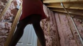 Giantess and Teenie in Attic POV 4K smaller