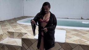 My Husband Is a Cuckold I Gave My Ass and Pussy to Big Macky in Our House and He Was at the Party Next Door
