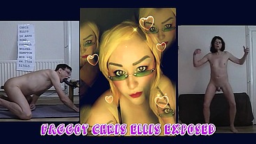 Faggot Chris Ellis Exposed 2 HE GAVE PERMISSION