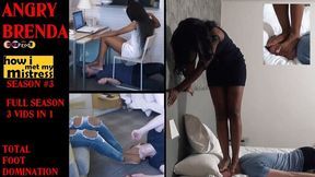 FOOT DOMINATION by EBONY YOUNG DOMINA BRENDA (480p)