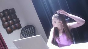 Smoking Erotica - Athena Heart - Solo Smoking - No Nudity 4K 60fps