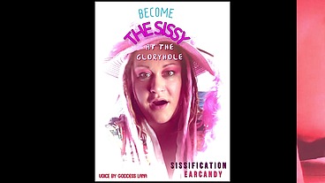 Become the sissy at the glory hole through BJ AUDIO VERSION starring Goddess Lana