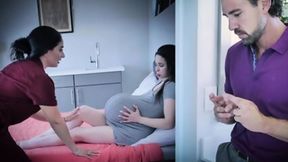 Marriage doomed, Jenna J Ross gets pounded by lustful Sheena Ryder, their union reduced to raw, filthy carnage