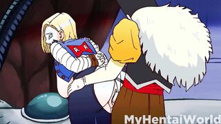 Dragon Ball Perfect Android C18 Cartoon Animation Compilation