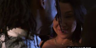 Double-fisted fat BBC rodeos Vicky Chase & her bestie get down nasty, sharing BBC love