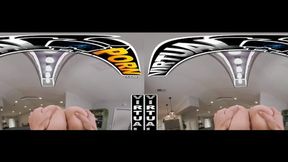 VIRTUAL PORN - Willow Ryder Enjoys Sucking Your Hard Cock&#x1F32D; on the Kitchen Table