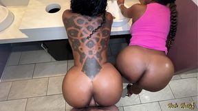 Large Plump Ass&#x1F351; Sloppy Threesome with Breyana and Charlotte