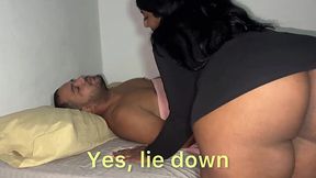 Stepdad Mistakes Curvy Stepdaughter for Wife, Bangs Her Wet Pussy Full of Creampie
